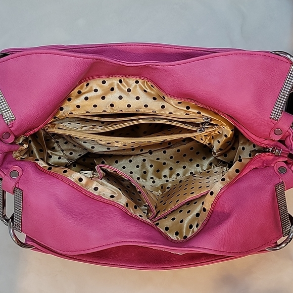 Pink Sparkly Unique Boutique Bag Fun Fashion - Picture 4 of 8